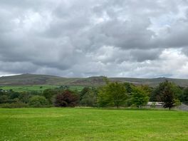 A beautiful view from dart field
