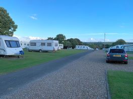 View down the site