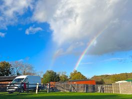 Double rainbow what a treat!