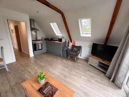 Living room kitchen area
