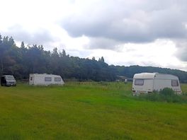 Other caravans onsite.