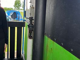 Inside the train
