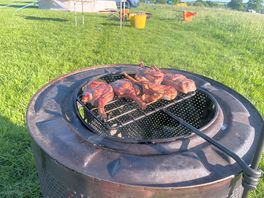 Open fire cooking