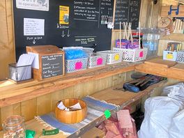 Honesty box is in here