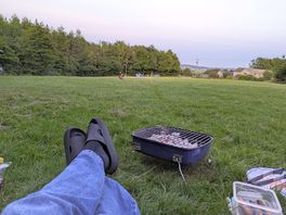 Bbqs are allowed and it was lovely and quiet