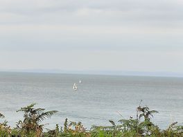 Sea view from the camping