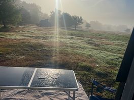 Morning sun rising
