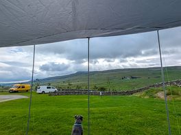 View from our pitch