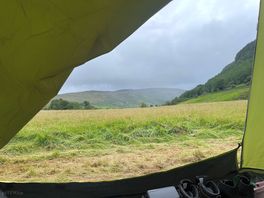View from the tent.
