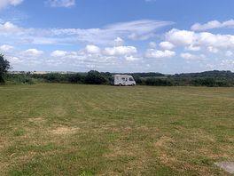 Big blue skies over somerset