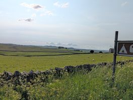 Field over road