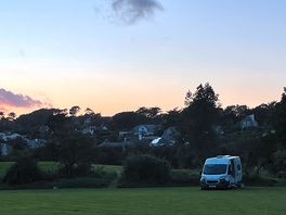 Peaceful sunset