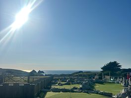 View from the bar/ restaurant