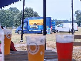 Adnams at campsite