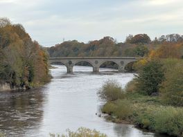 Bridge that spans the border.