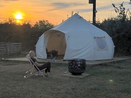 Sun sets