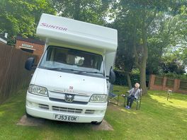 Loved this spot has it has loads of room and next to all the things you need water washing etc