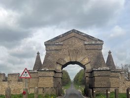 Approaching the site