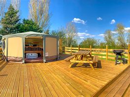 Yurt decking