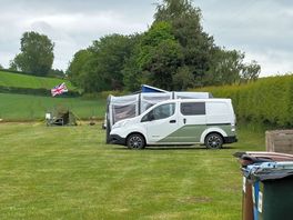 Our little van on its first outing