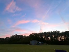 View at evening