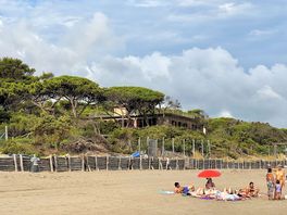 Strand nahe am campingplatz
