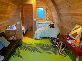 The cabin