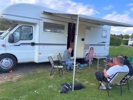 On site in our motorhome