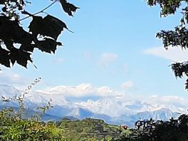 Pics d'europe vus du camping