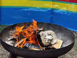 Fire pits and logs available to hire