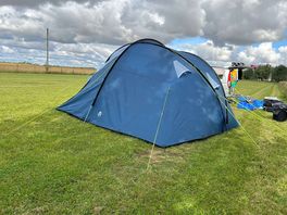 Tent up