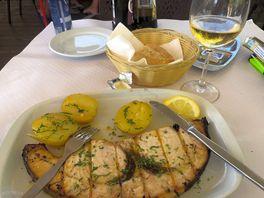 Delicious swordfish