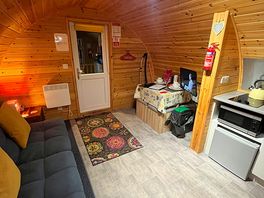 The pod when we arrived