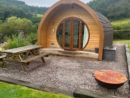 View of pod from the outside.