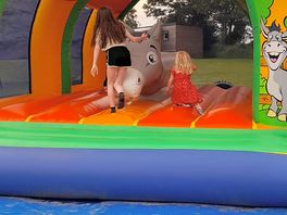 3 bouncy castles up all day