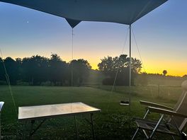 Sunset from our pitch