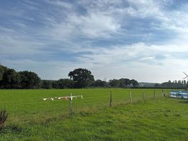 Overlooking fields