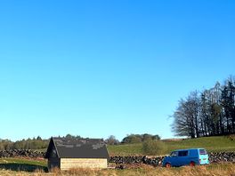 View from the camping field