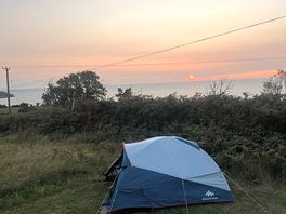 Sunset from pitch 16