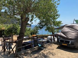 Terrassen für zelte und kleinere vans