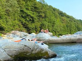 Torrente chiusella molto freddo ma pulito