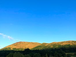 Our view from the tent!