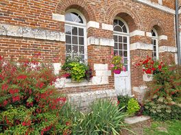 Fleurissement de l'abbaye