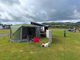 Large, flat pitches with plenty of space.