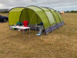 Large pitches with plenty of room