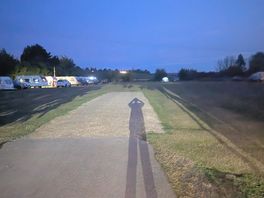 The view from the gate