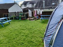 Tent to pub