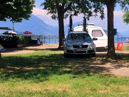 Widok z campingu