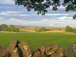 View from a hard standing pitch