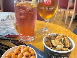 Watching the leeds match in the sports bar
